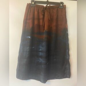 Anthropologie Cloth & Stone tencel midi skirt